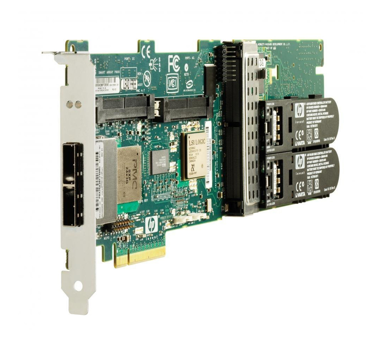 462832-B21R - HP Smart Array P411 PCI-Express x8 512MB BBWC (Battery Backed Write Cache) Serial Attached SCSI (SAS) 300MBps RAID Storage Controller Card