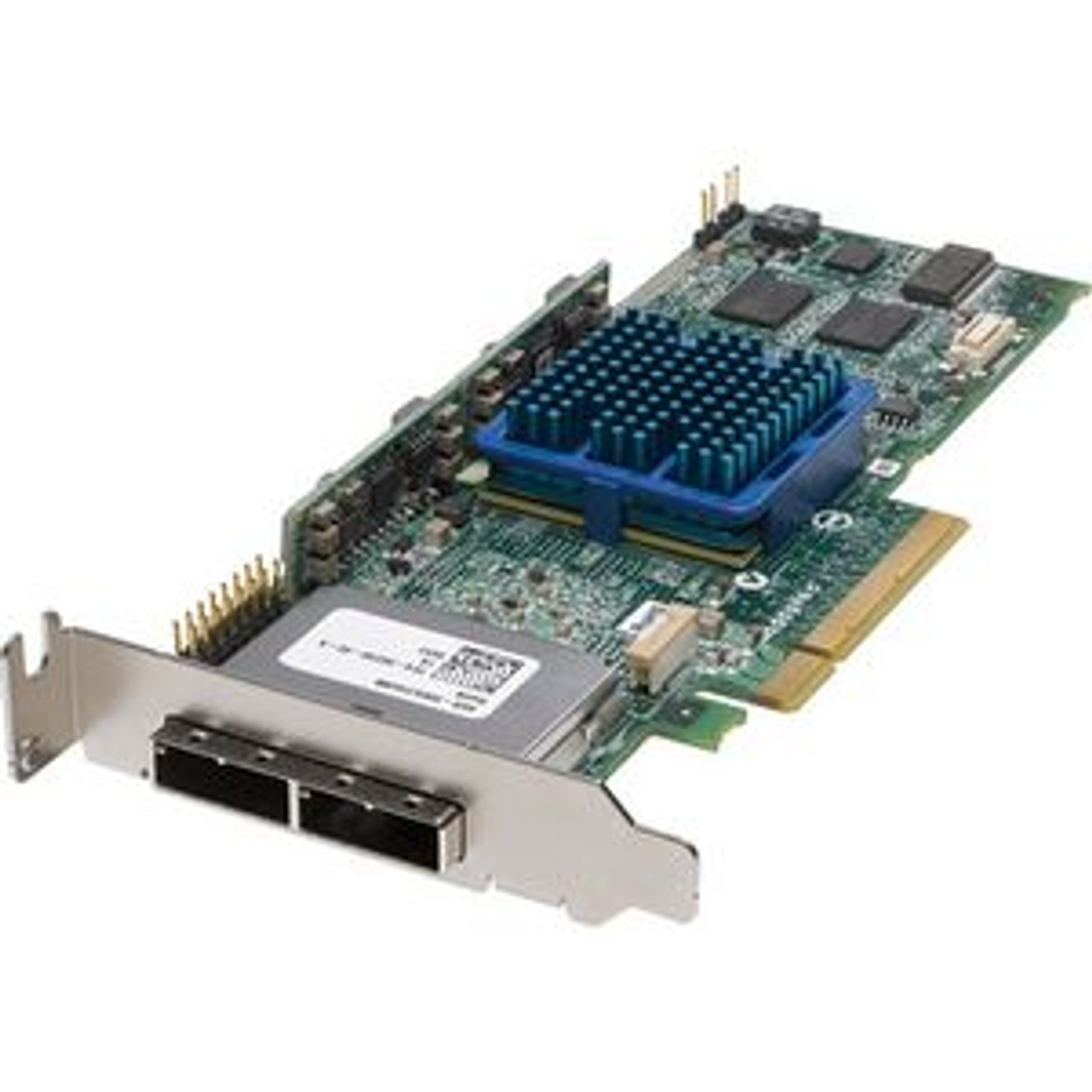 2252200-R - Adaptec 3805 8 Port SAS RAID Controller - 128MB DDR2 - PCI Express x4 - Up to 300MBps Per Port - 2 x SFF-8087 SAS 300 - Serial Attached SCSI