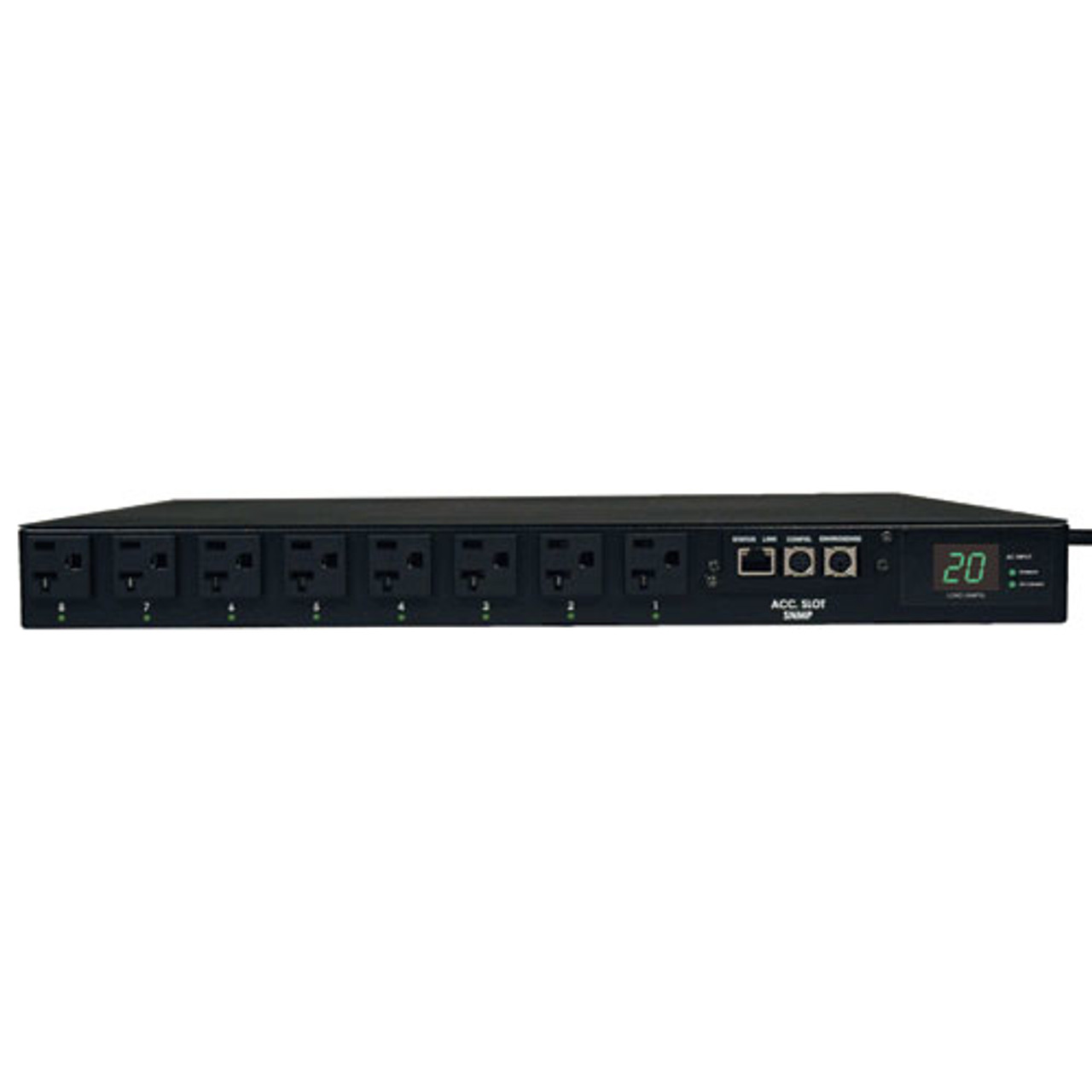 Tripp Lite PDUMH20ATNET 16AC outlet(s) 1U Black power distribution unit (PDU)