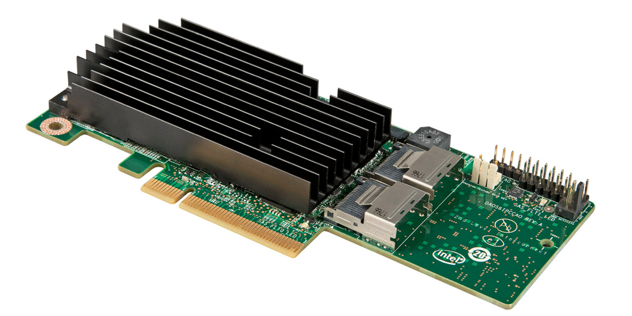 Intel RMS25PB080 PCI Express x8 2.0 6Gbit/s RAID controller