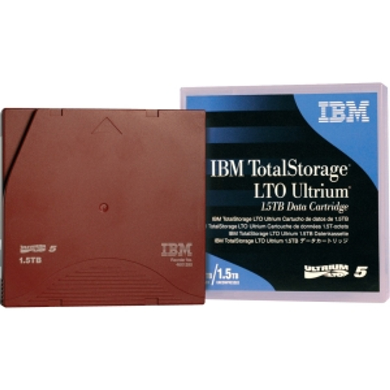 49Y9899 - IBM LTO Ultrium 5 Data Cartridge - LTO Ultrium - LTO-5 - 1.50 TB (Native) / 3 TB (Compressed) - 5 Pack