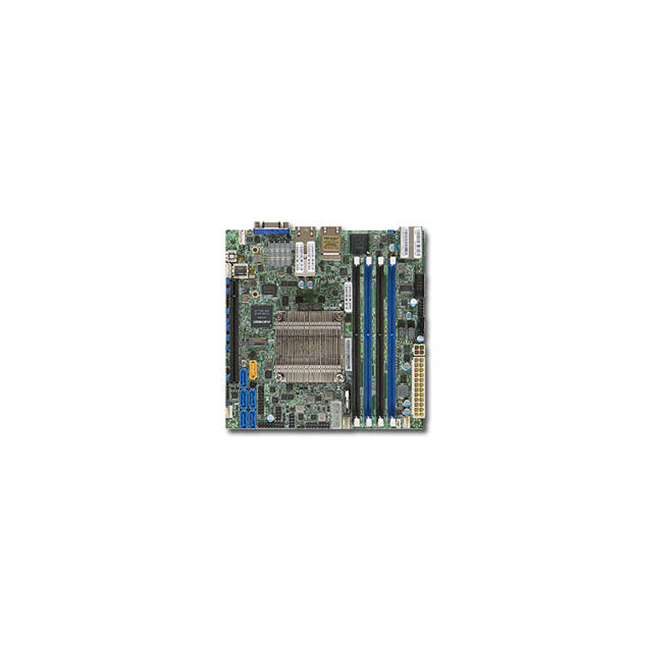 Supermicro X10SDV-4C-TLN4F-B Intel Xeon D-1518/ DDR4/ SATA3&USB3.0/ V&4GbE/ Mini-ITX Motherboard & CPU Combo
