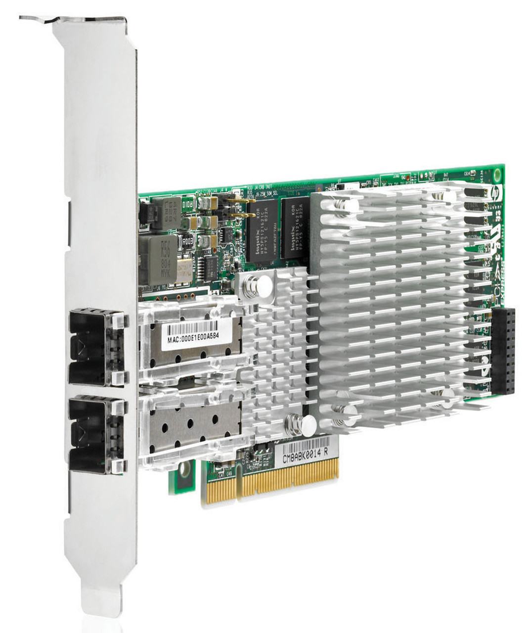 468332-B21 - HP NC522SFP PCI-Express Dual Port 10GBe Internal Gigabit Ethernet Network Interface Card