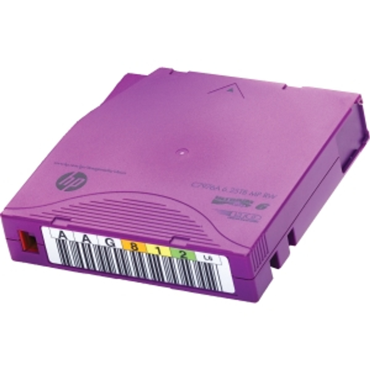 HP C7976AL LTO-6 2.5TB/6.25TB Backup Tape - 20/Pack - Custom Labeled