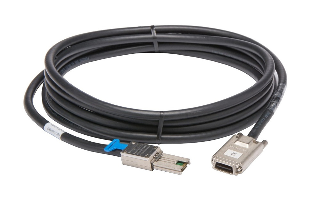 481322-001 - HP Cable Kit Includes Two SAS to SAS Cables, and One Db9-Male to Db9-Female Cable for StorageWorks 2000fc G2