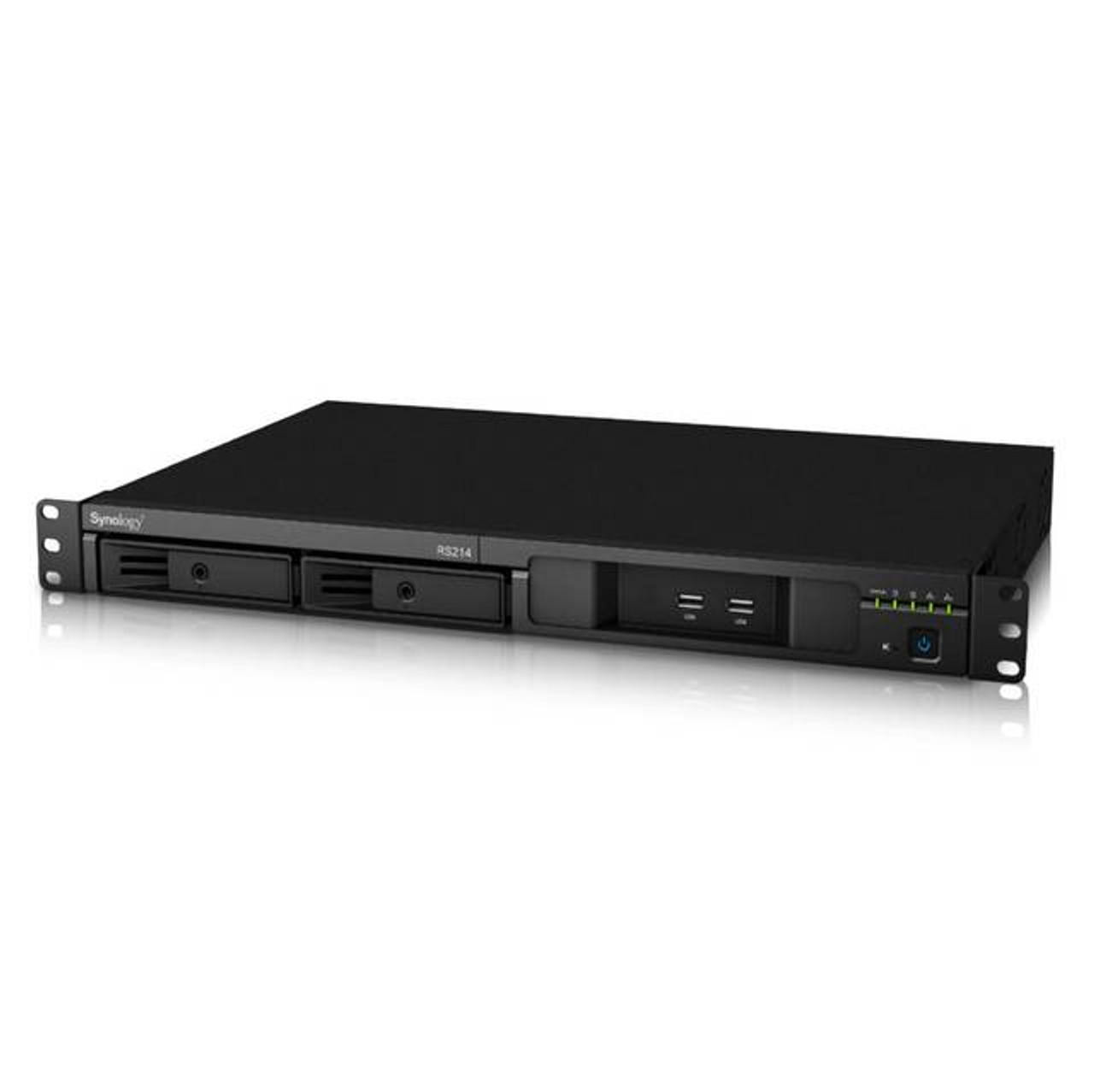 Synology RackStation RS214 1U 2-Bay Rackmount NAS