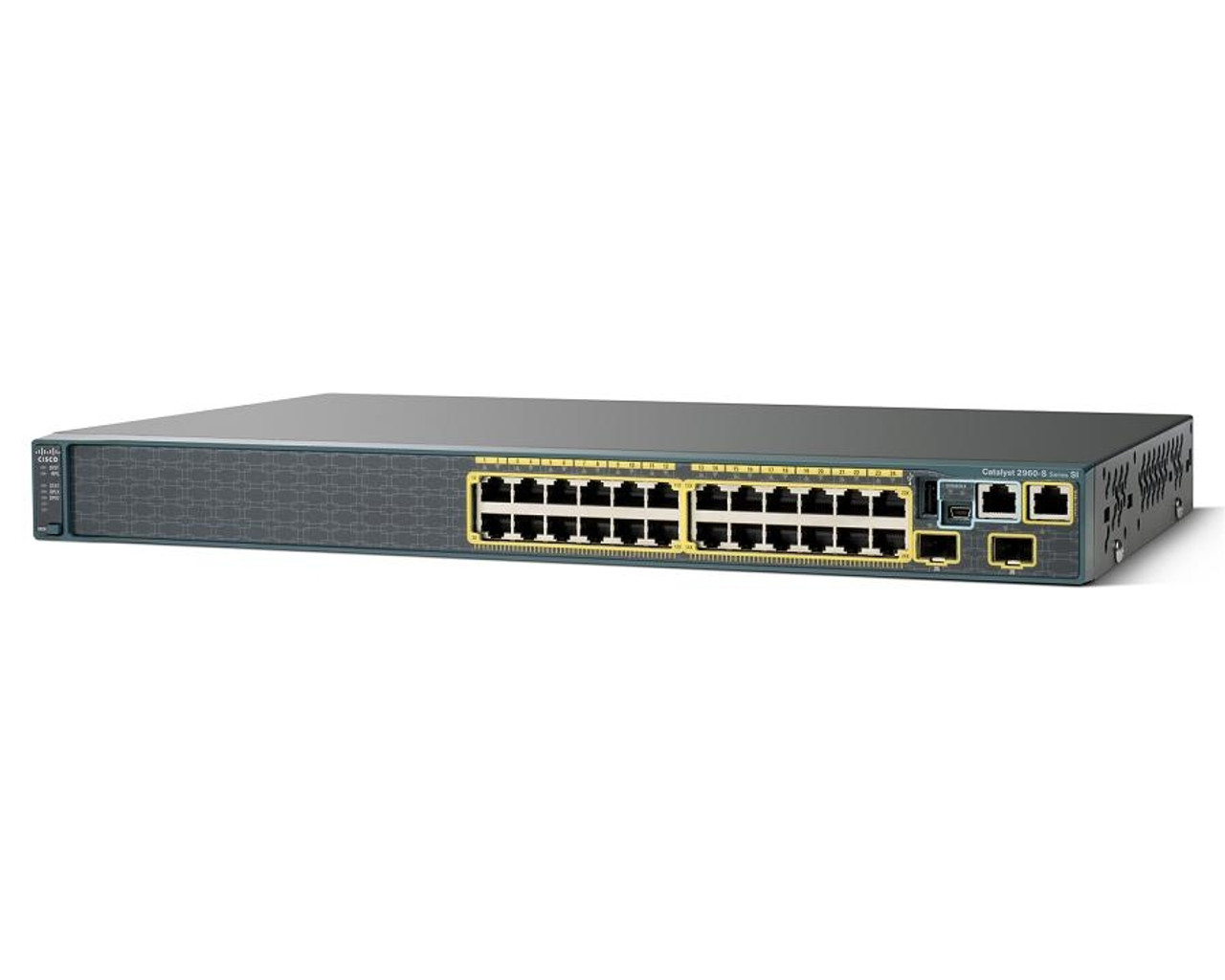 Cisco Catalyst WS-C2960X-24TS-LL Switch 24 Ports Managed Desktop