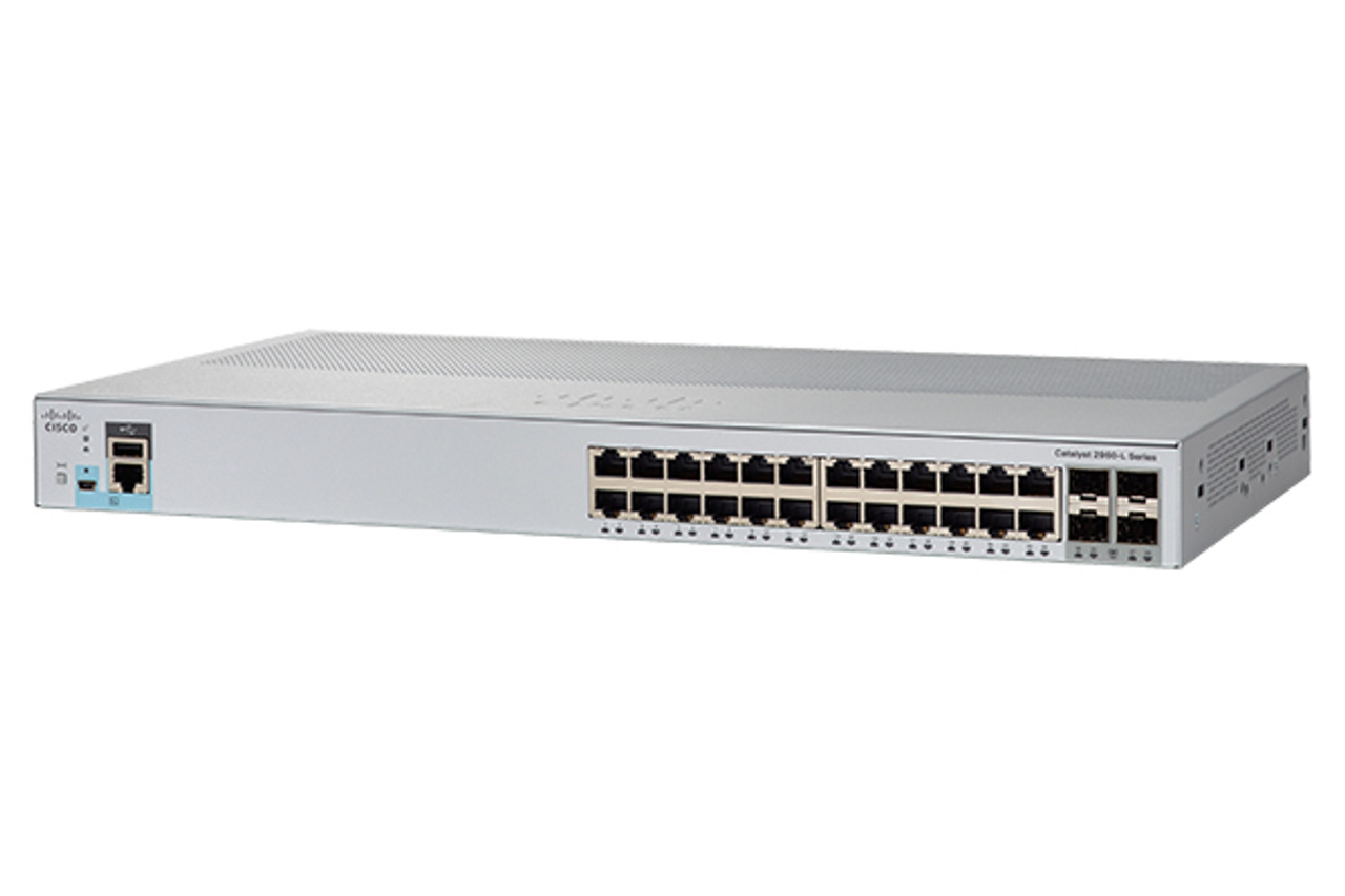 Cisco Catalyst 2960-L Managed network switch L2 Gigabit Ethernet  (10/100/1000) 1U Grey