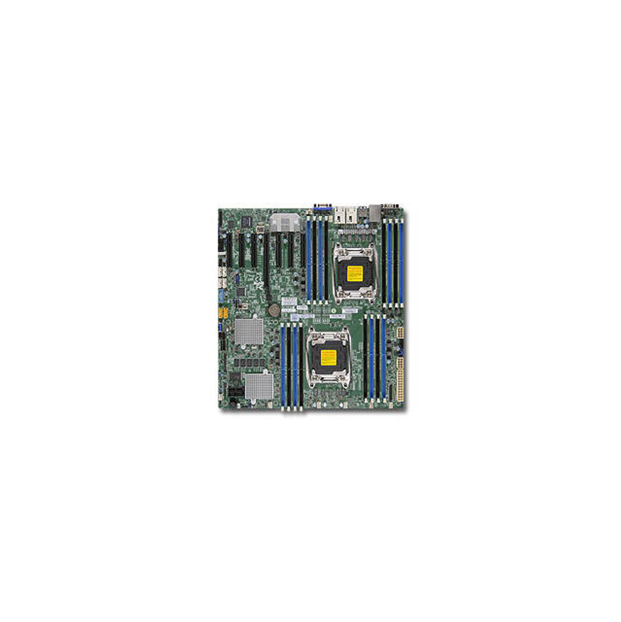 Supermicro X10DRH-C-O Dual LGA2011/ Intel C612/ DDR4/ SATA3&SAS3&USB3.0/ V&2GbE/ EATX Server Motherboard