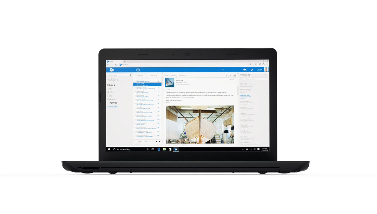 Lenovo ThinkPad E570 2.00GHz i3-6006U 15.6" 1366 x 768pixels Black Notebook