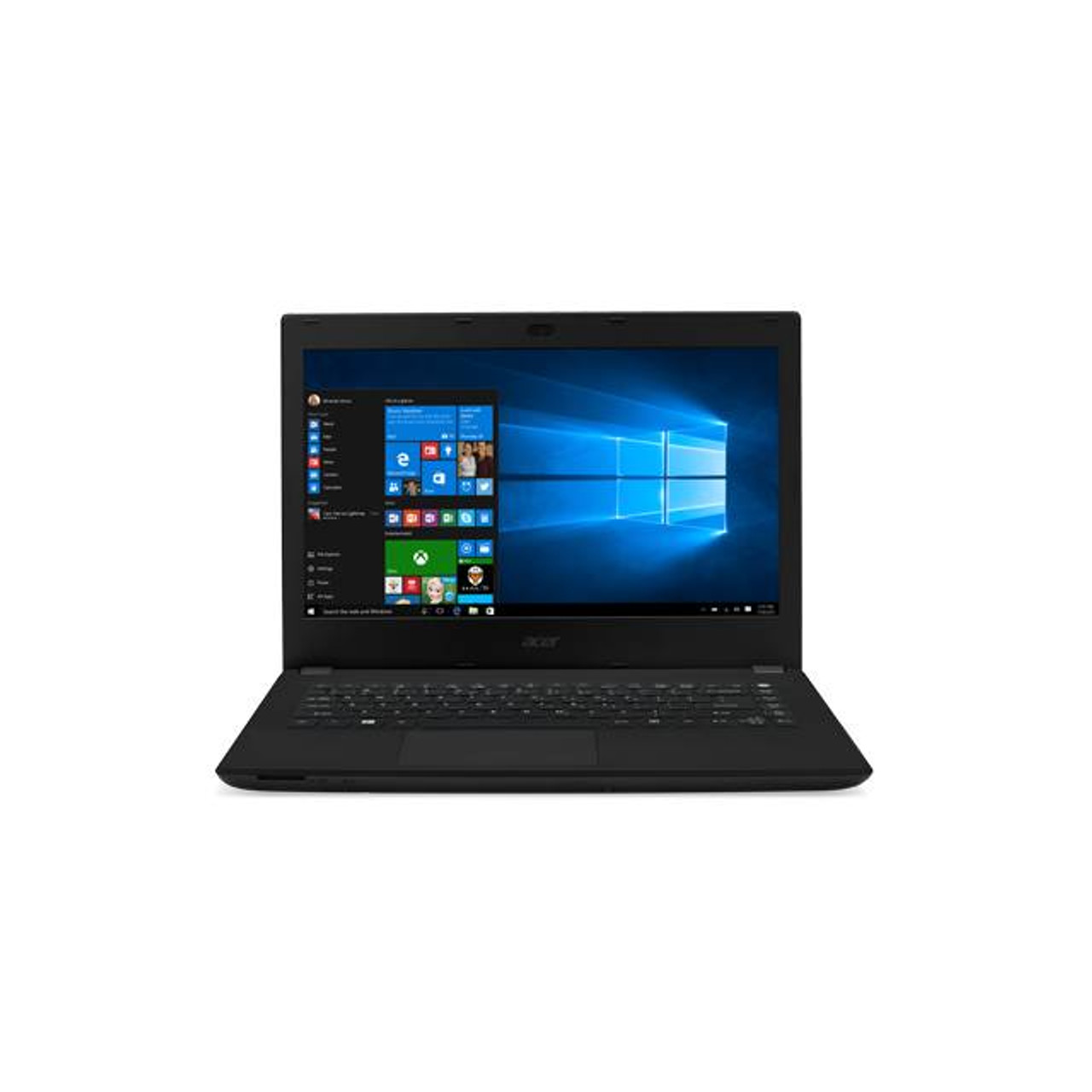 Acer TravelMate P2 TMP248-M-57J4 14 inch Intel Core i5-6200U 2.3GHz/ 4GB DDR3L/ 500GB HDD/ USB3.0/ Windows 7 Professional or Windows 10 Pro Notebook (Black)