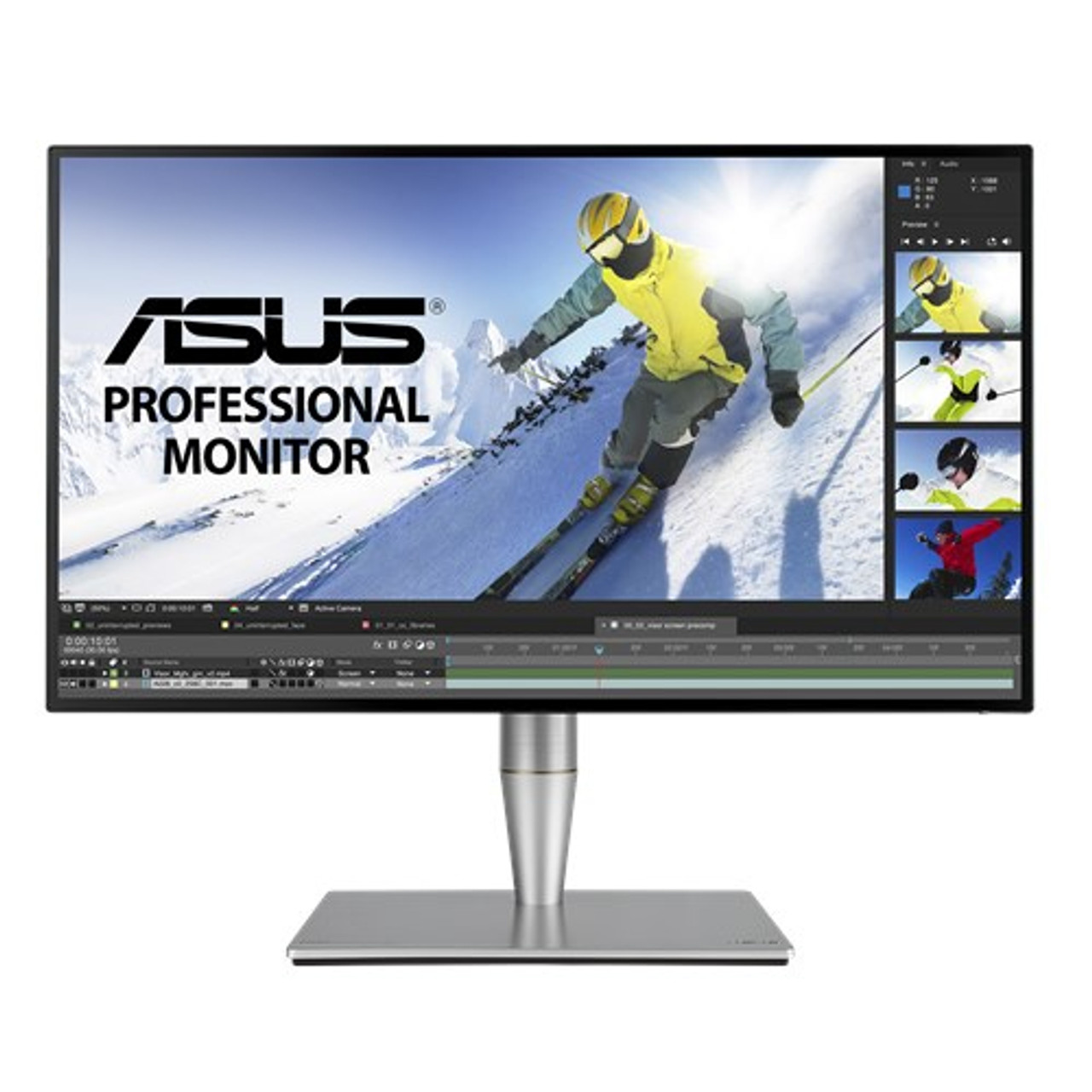 ASUS PA27AC 27" Wide Quad HD IPS Black Flat computer monitor