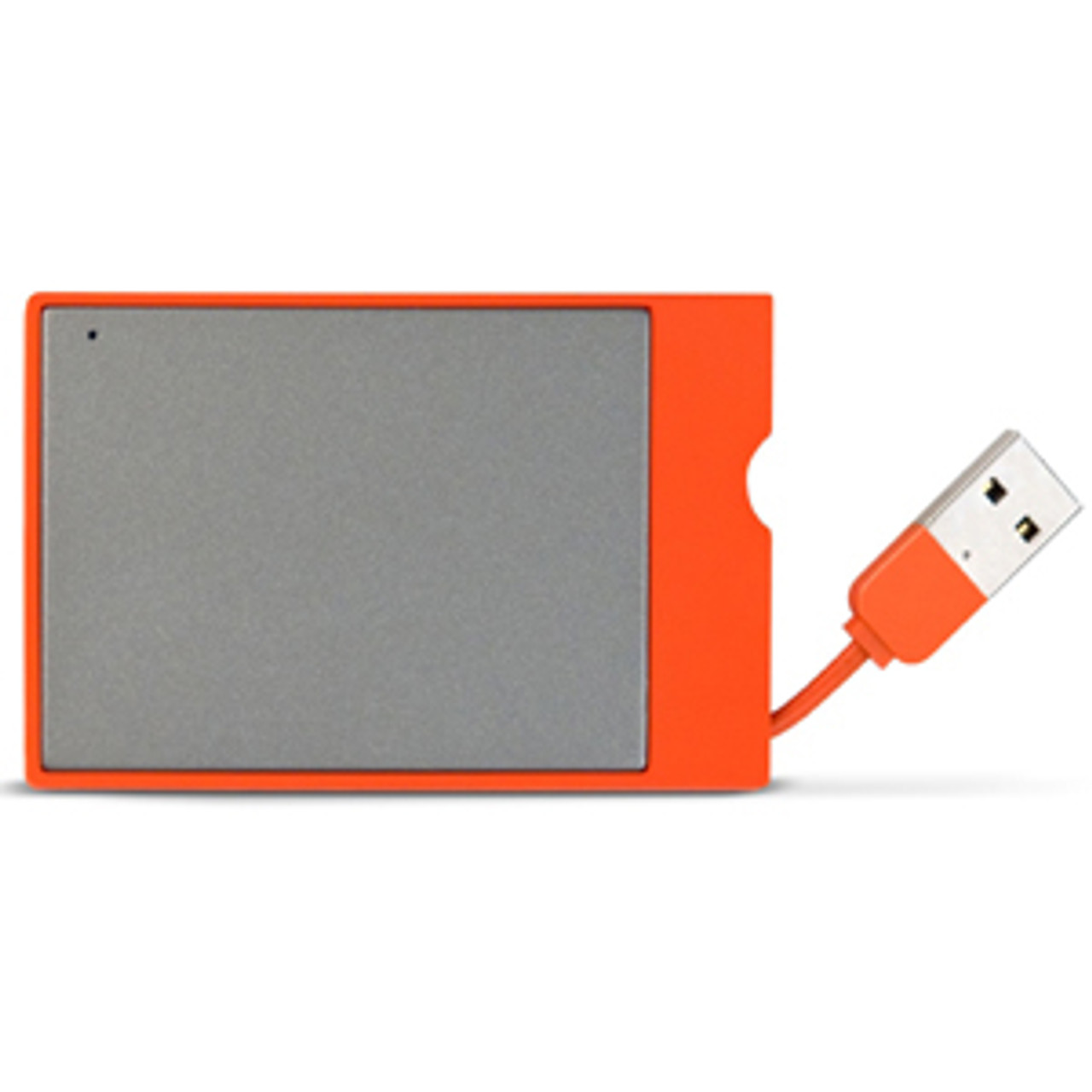 301001 - LaCie Carte Orange 6 GB External Hard Drive - Orange - USB 2.0 - 3600 rpm