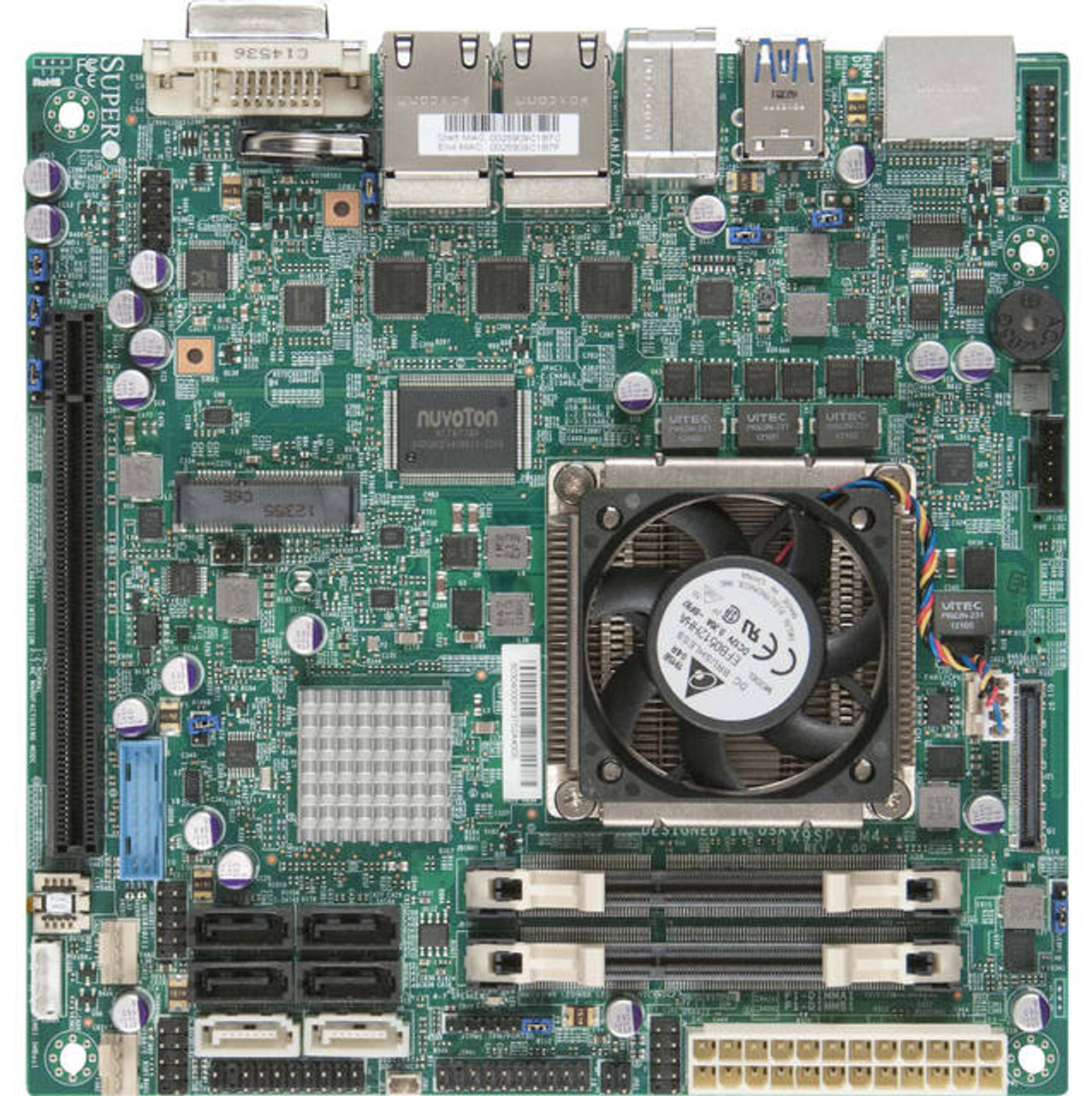 Supermicro X9SPV-M4-O Intel Core i7-3555LE/ Intel QM77/ DDR3/ SATA3&USB3.0/ A&V&4GbE/ Mini-ITX Motherboard & CPU Combo