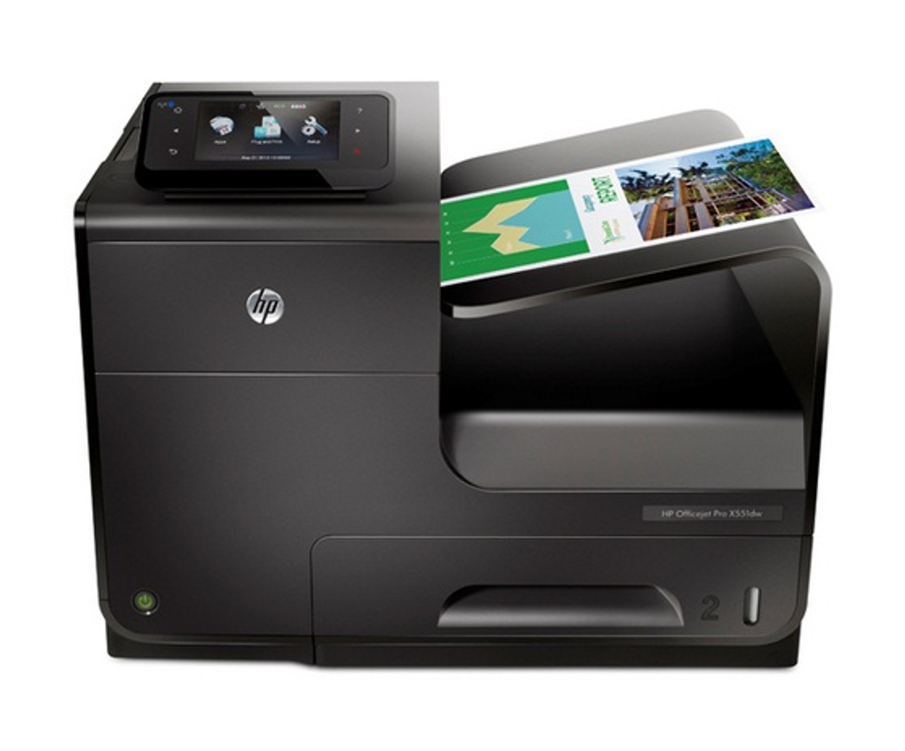 CV037A - HP OfficeJet Pro X X551dw Printer Color InkJet 2400 X 1200 Dpi Up To 42 Ppm Iso Duplex Printing 512MB Memory 792MHz Processor Usb Ethernet Wi-fi