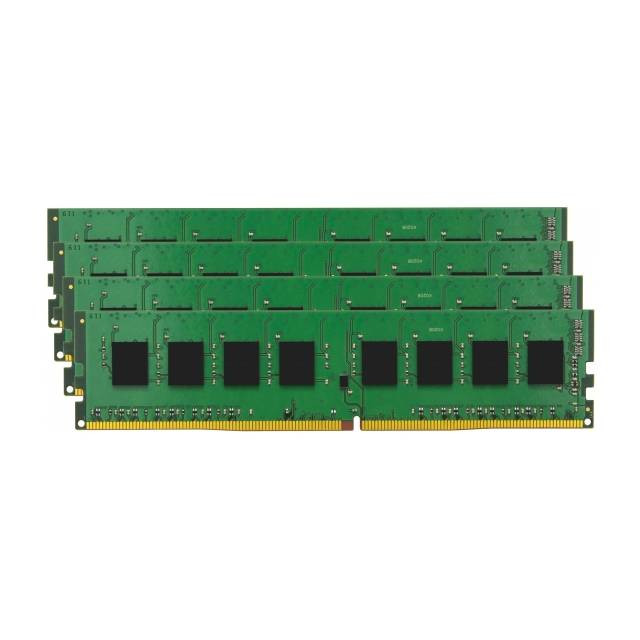 Kingston ValueRAM KVR24R17S4K4/64 DDR4-2400 64GB(4x16G)/2Gx72 ECC/REG CL17 Server Memory Kit