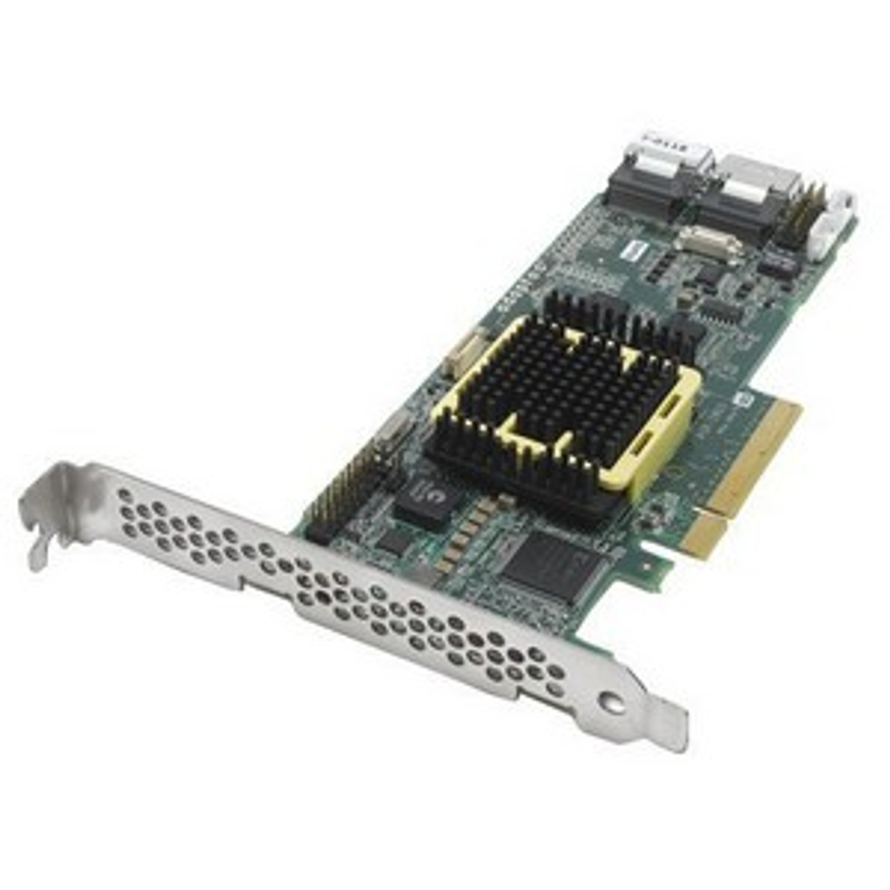 2228800-R - Adaptec 5445 8 Port Serial ATA/SAS RAID Controller - 512MB DDR2 - PCI Express x8 - Up to 300MBps Per Port - 1 x SFF-8088 SAS 300 - Serial At