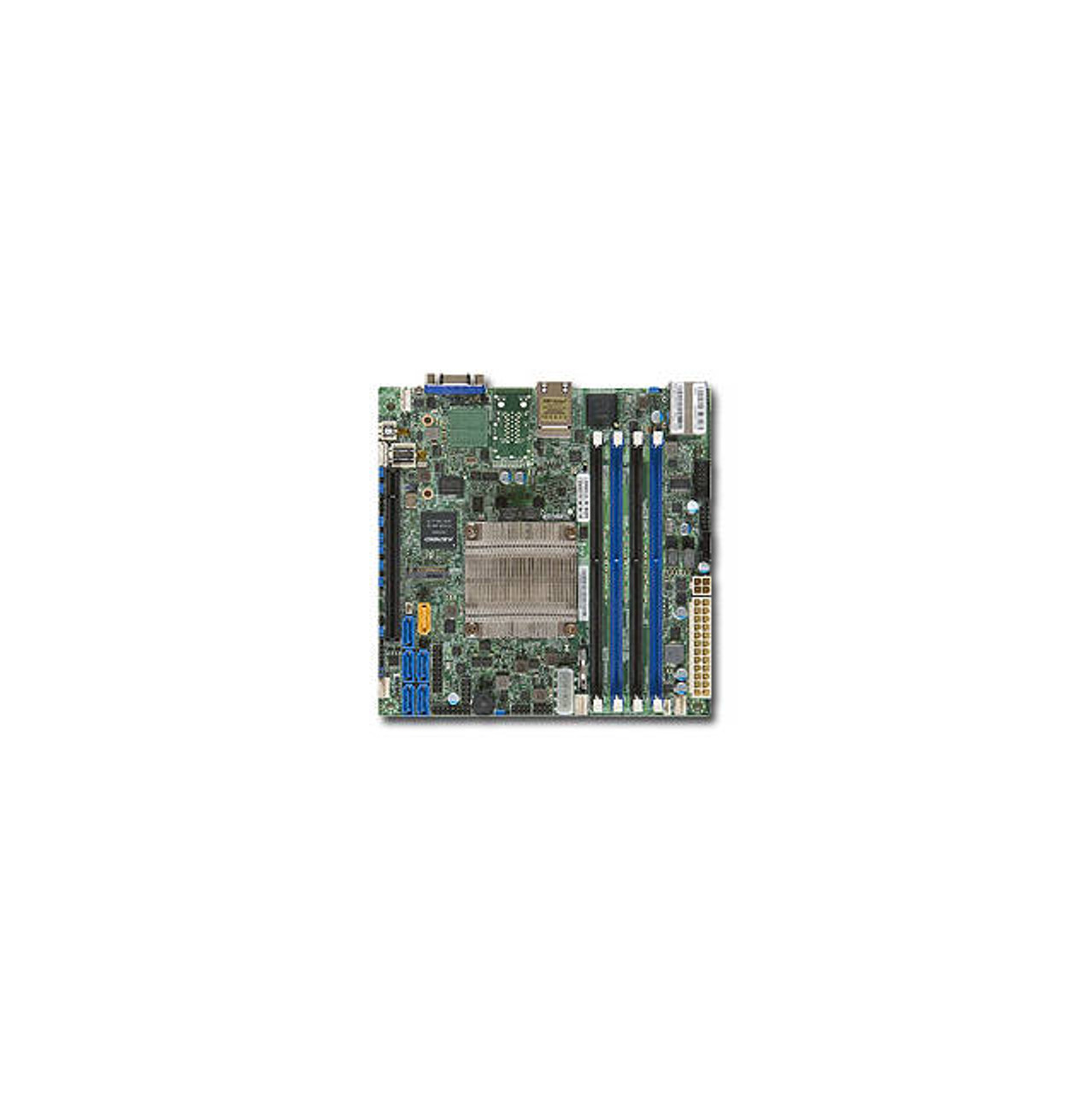 Supermicro X10SDV-F-O Intel Xeon D-1540/ DDR4/ SATA3&USB3.0/ 2GbE/ Mini-ITX Motherboard & CPU Combo