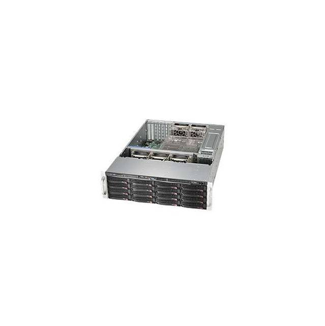 Supermicro SuperChassis CSE-836TQ-R800B  800W 3U Rackmount Server Chassis (Black, )