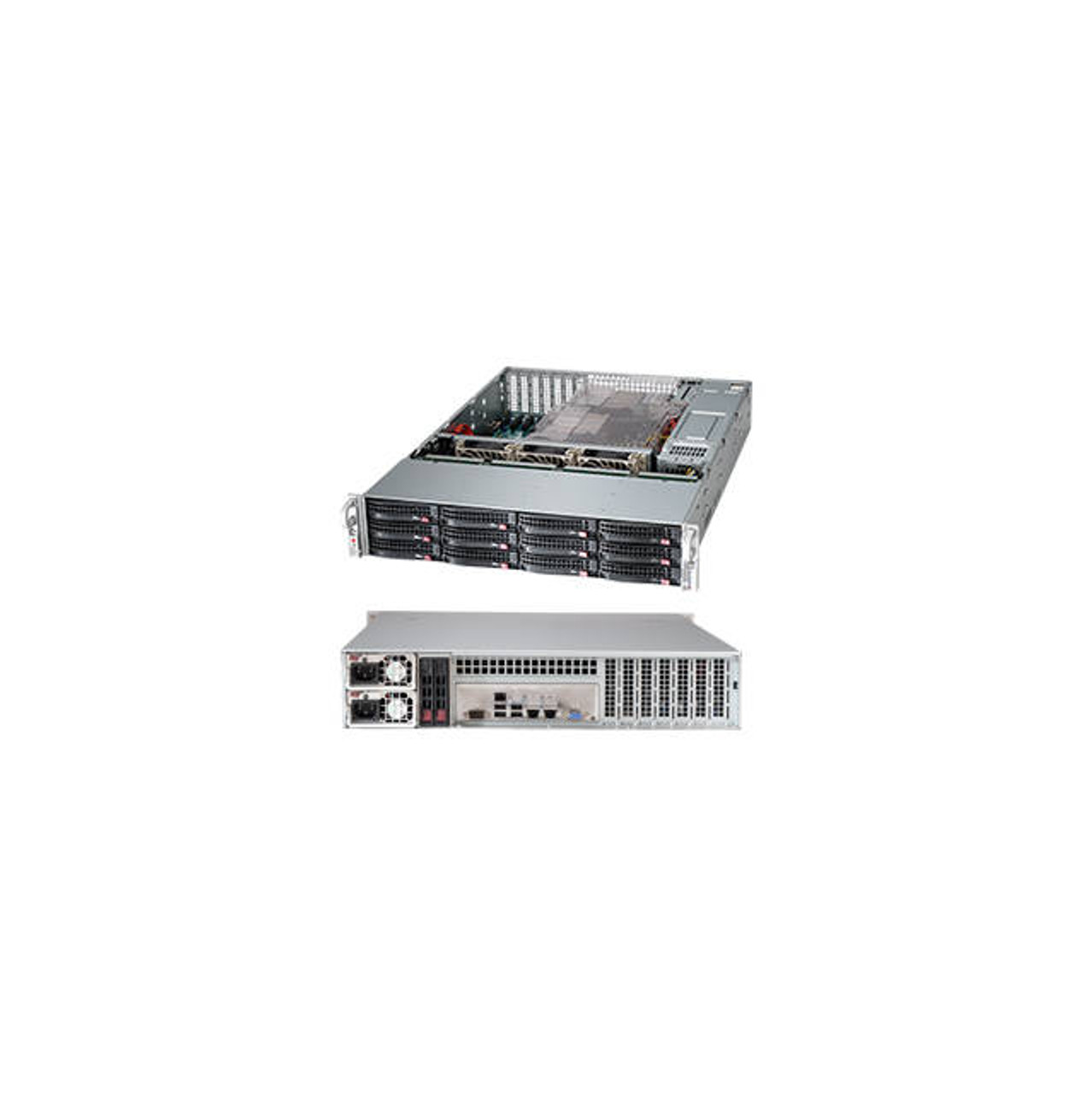 Supermicro SuperChassis CSE-826BE16-R920LPB 920W 2U Rackmount Server Chassis (Black)