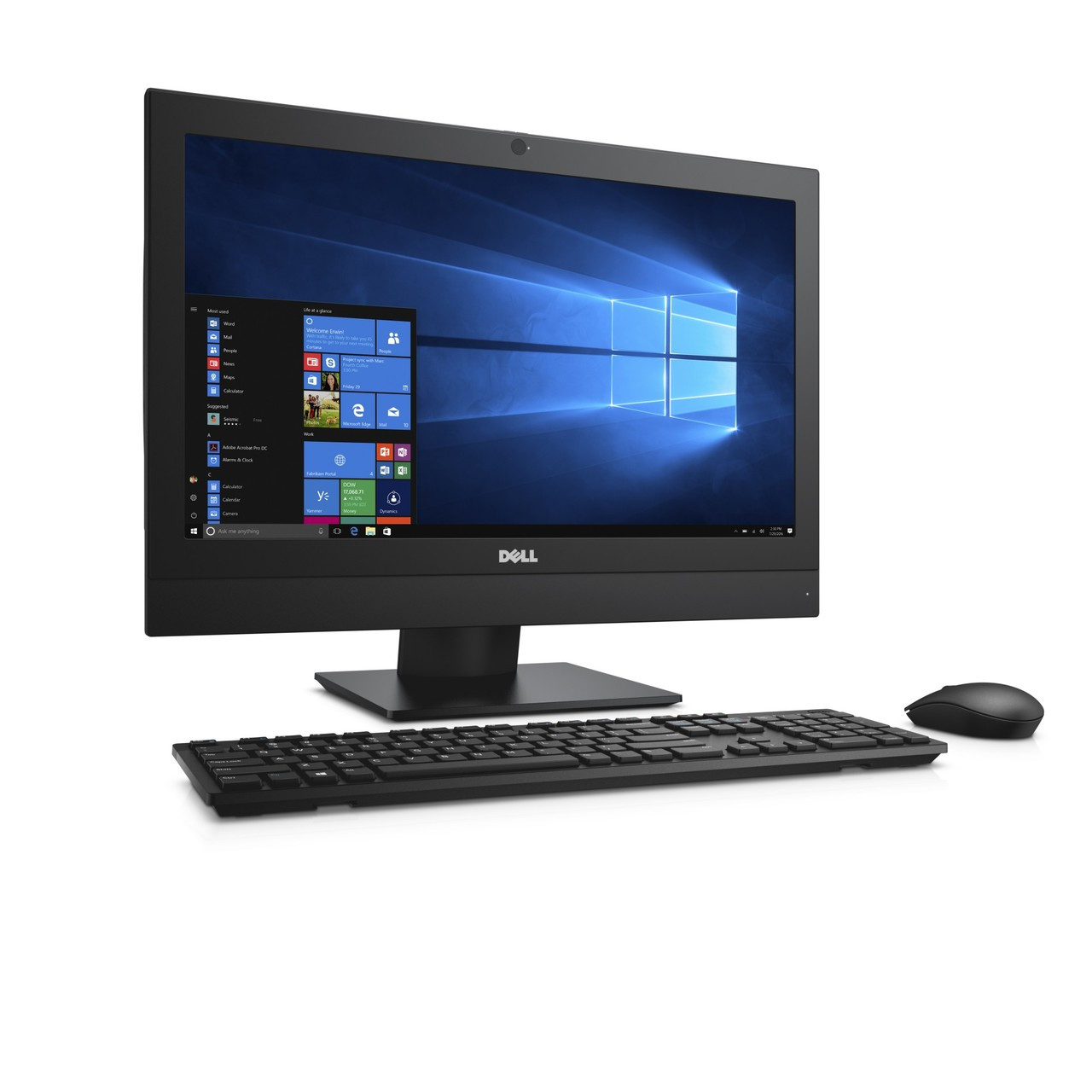 DELL OptiPlex 5250 3.4GHz i5-7500 21.5" 1920 x 1080pixels Touchscreen Black All-in-One PC