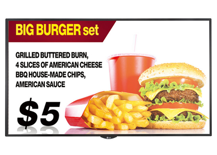 LG 55SE3KB Digital signage flat panel 55" LED Full HD Black signage display