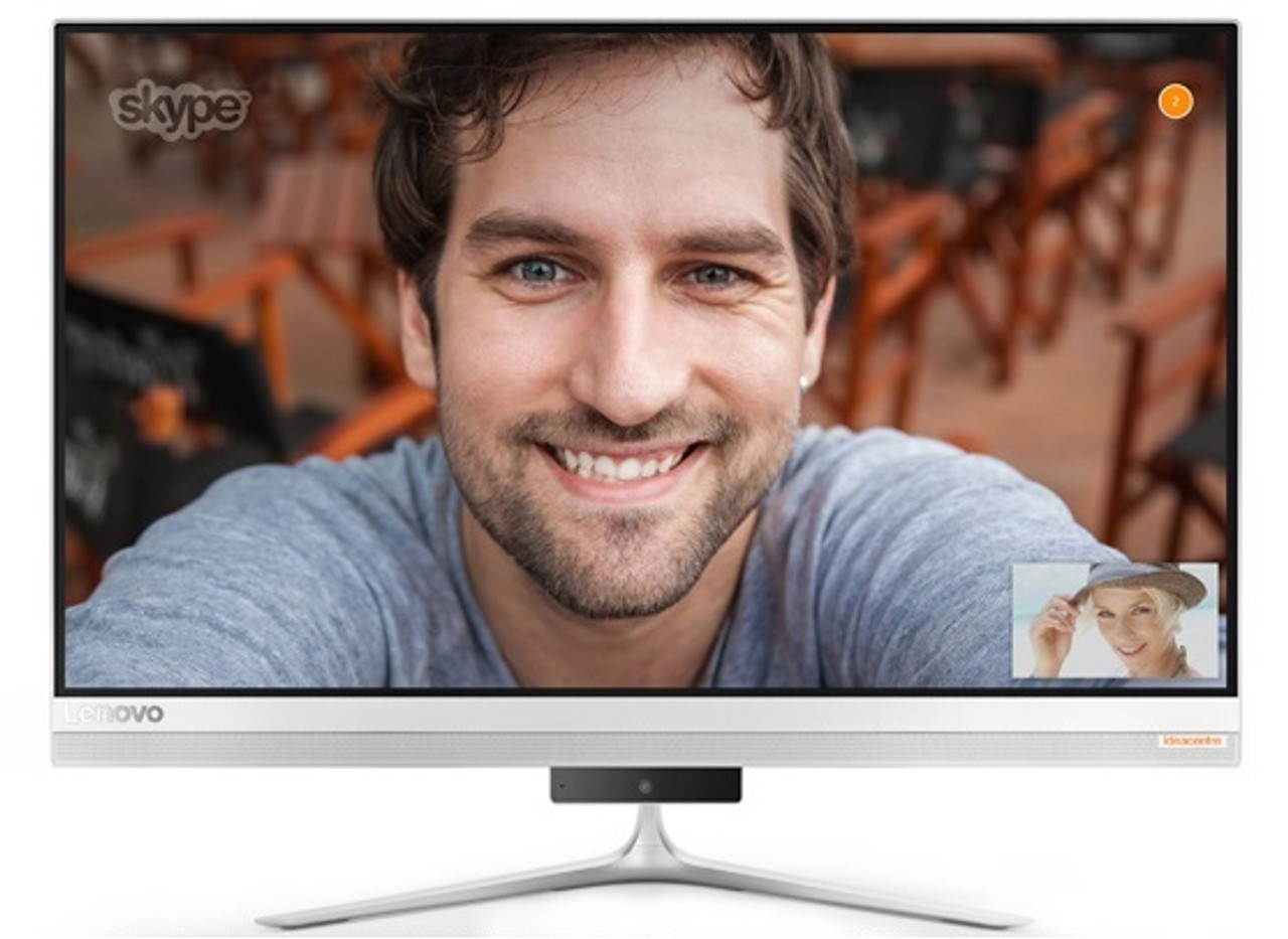 Lenovo IdeaCentre 520S 2.50GHz i5-7200U 23" 1920 x 1080pixels Touchscreen Silver All-in-One PC