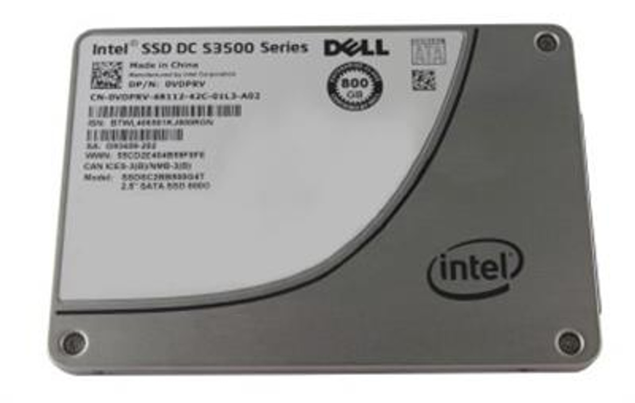 VDPRV - Dell 800GB SATA READ INTENSIVE MLC 6GB/s 2.5-inch Internal Solid State Drive VDPRV - Dell 800GB SATA READ INTENSIVE MLC 6GB/s 2.5-inch Internal Solid State Drive