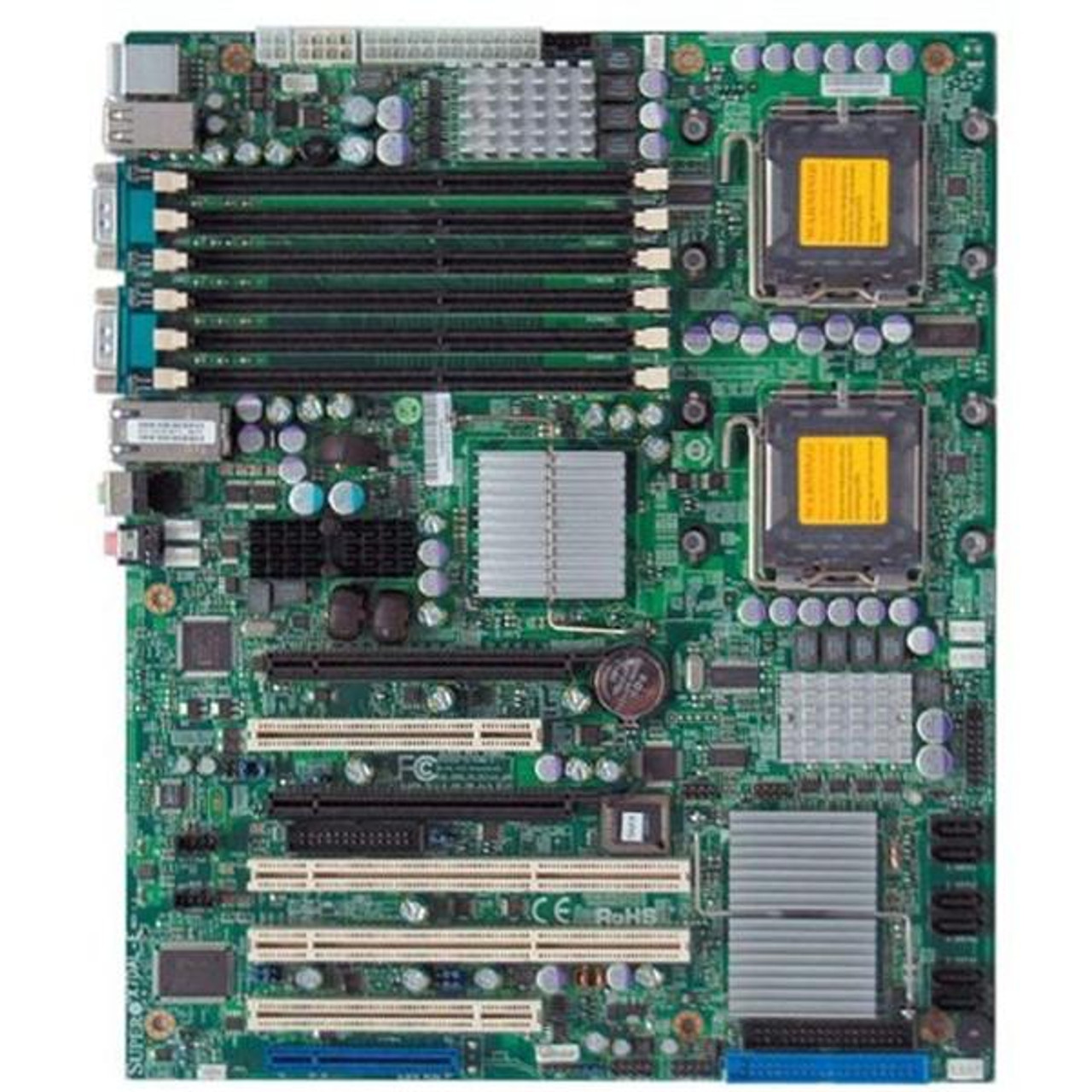 MBD-X7DAL-E-O - SuperMicro Intel 5000X (Greencreek) Chipset Quad Core Xeon  5300/ 5400/ Dual Core 5000/ 5100/ 5200 Series Processors Support Dual