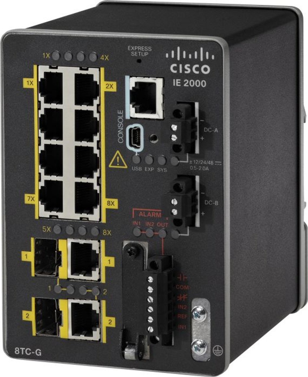 Cisco IE-2000-8TC-G-B Managed network switch L2 Fast Ethernet (10/100) Black network switch