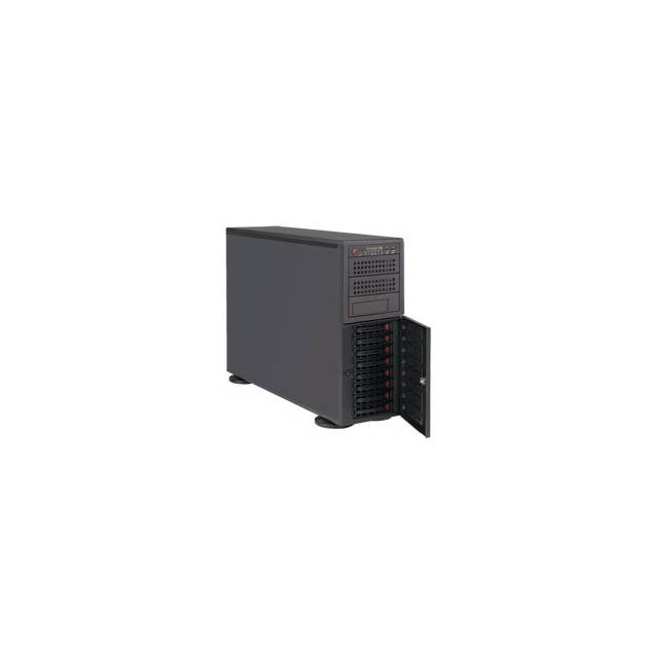 Supermicro SuperServer SYS-7047R-TRF Dual LGA2011 920W 4U Rackmount/Tower Server Barebone System (Black) Supermicro SuperServer SYS-7047R-TRF Dual LGA2011 920W 4U Rackmount/Tower Server Barebone System (Black)