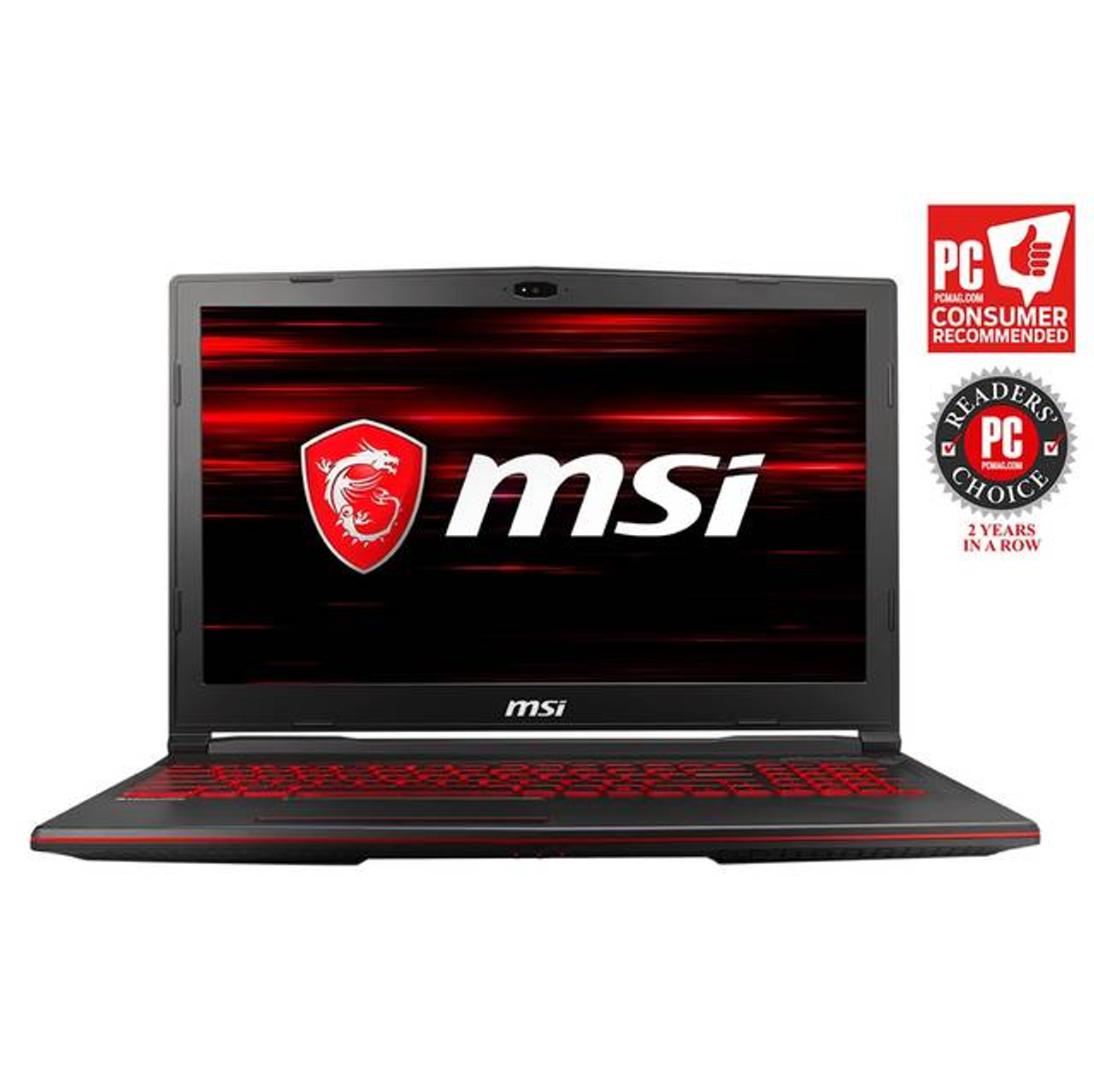 MSI GL63 8RD-067 15.6 inch Intel Core i7-8750H 2.2GHz/ 16GB DDR4/ 1TB HDD + 128GB SSD/ GTX 1050TI/ US