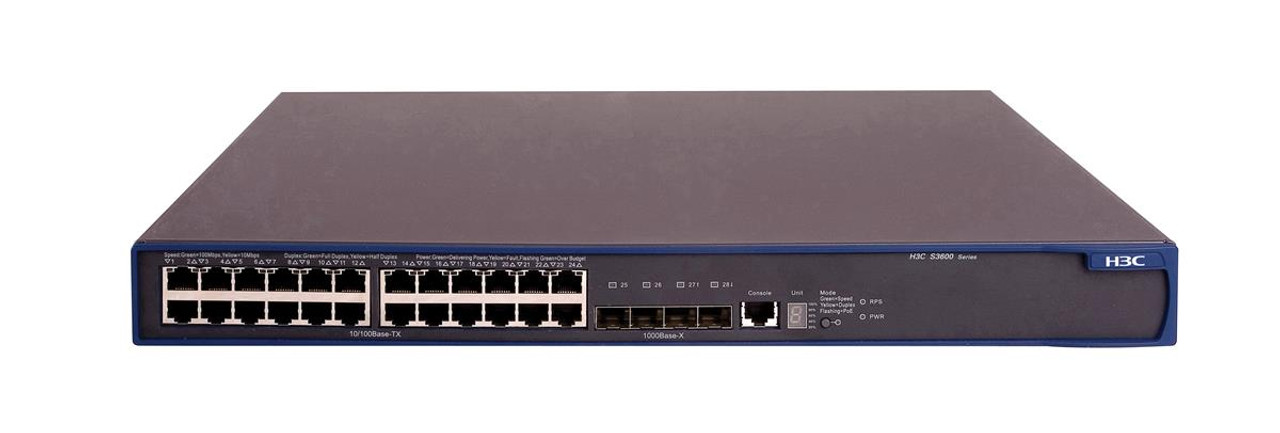 JG304A - HP 3600-24 V2 Si Switch 24 Ports Managed Rack-Mountable JG304A - HP 3600-24 V2 Si Switch 24 Ports Managed Rack-Mountable