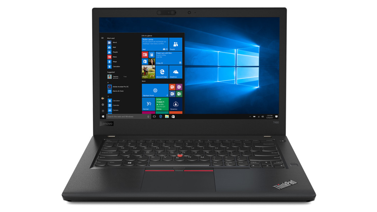 Lenovo ThinkPad T480 1.7GHz i5-8350U 14" 1920 x 1080pixels Black Notebook Lenovo ThinkPad T480 1.7GHz i5-8350U 14" 1920 x 1080pixels Black Notebook