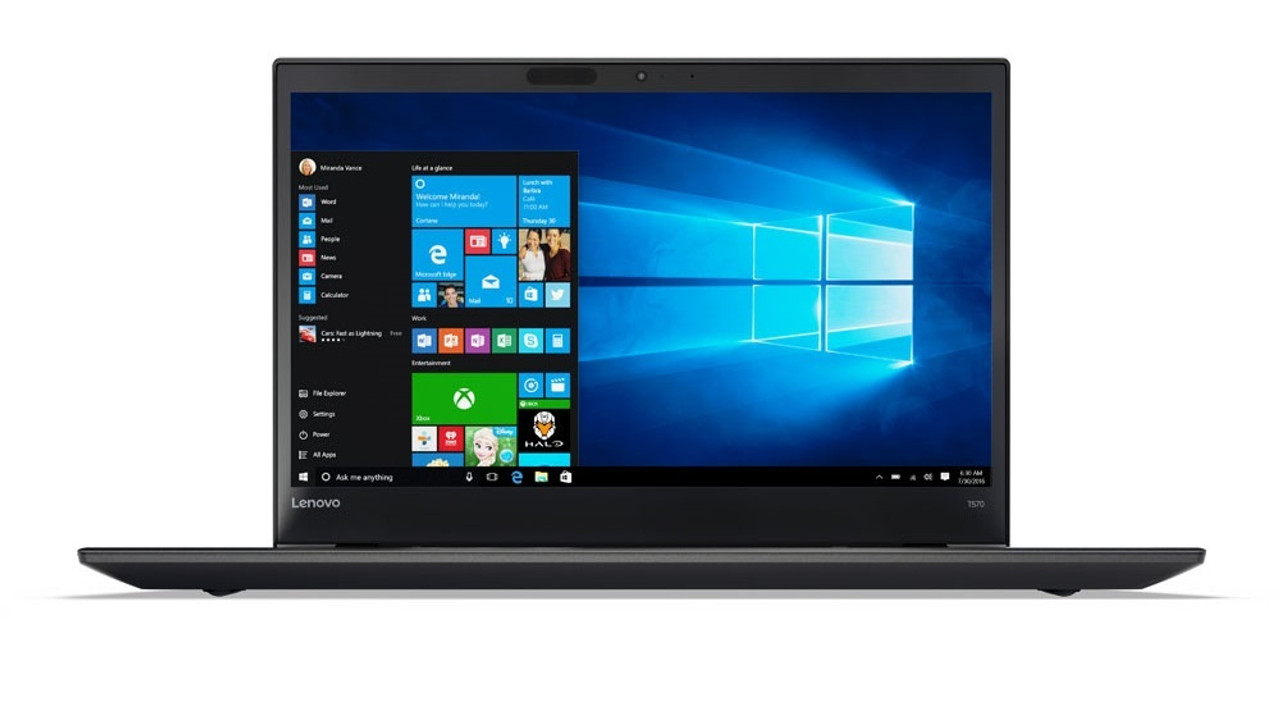 Lenovo ThinkPad T570 2.6GHz i7-6600U 15.6" 1920 x 1080pixels Black Notebook