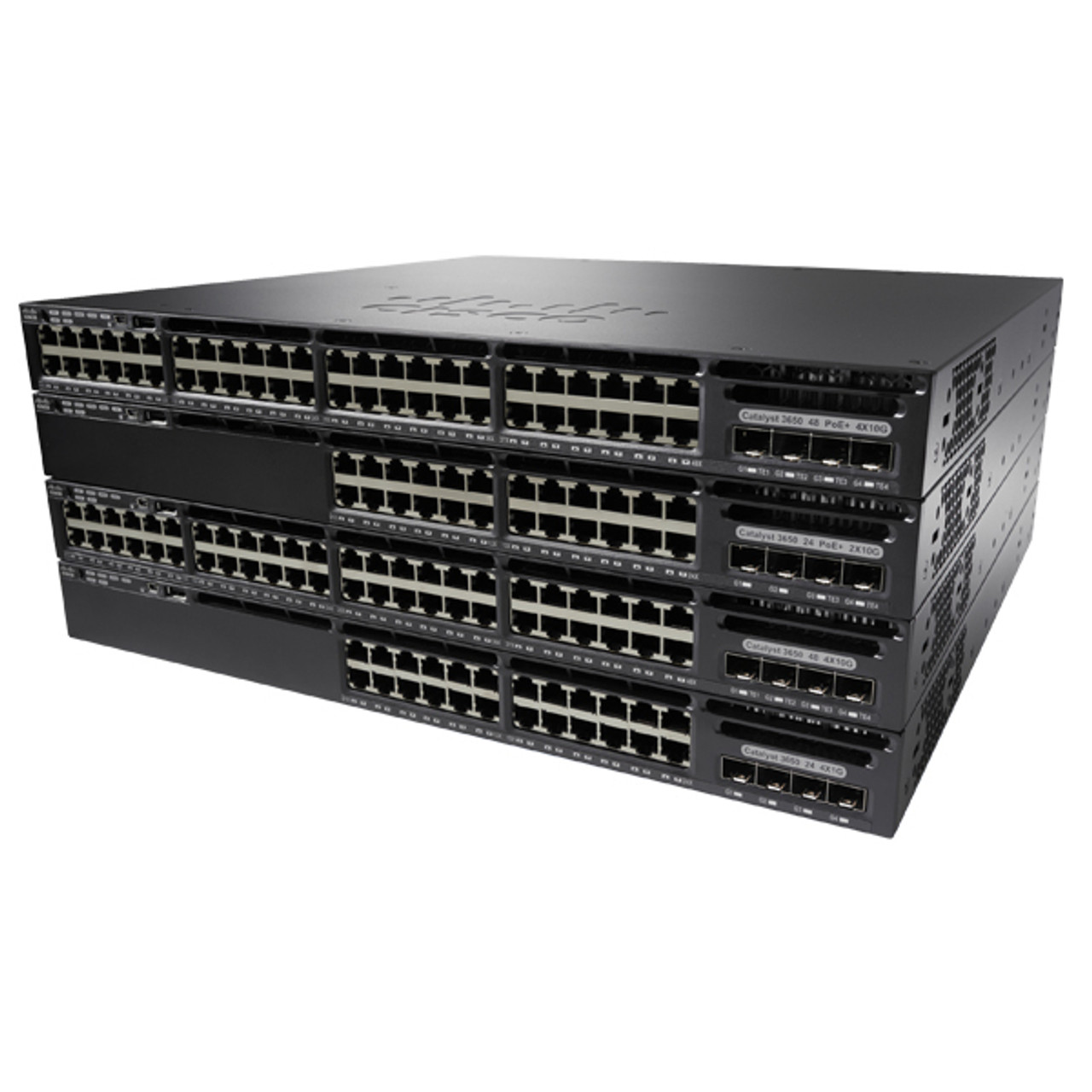 Cisco Catalyst WS-C3650-24TS-L Managed L3 Gigabit Ethernet (10/100/1000) 1U Black network switch