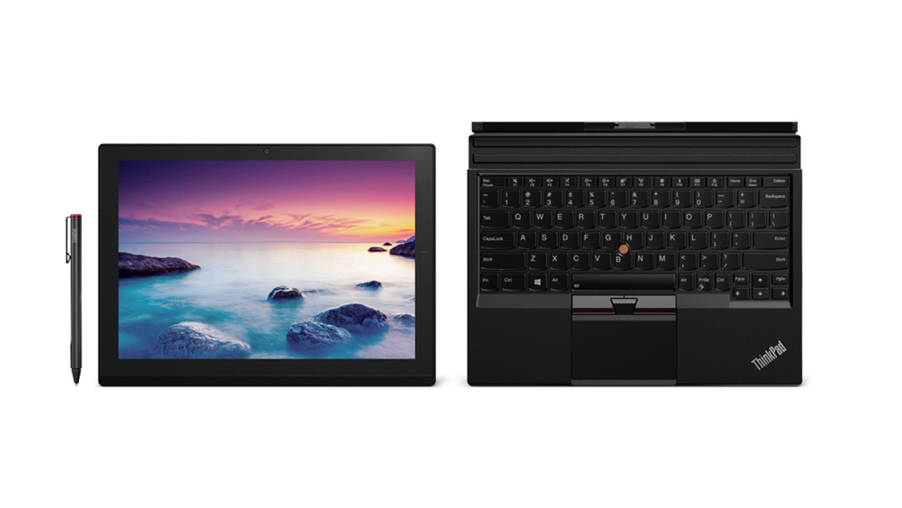 Lenovo ThinkPad X1 i7-7Y75 12" 2160 x 1440pixels Touchscreen Black Hybrid (2-in-1)