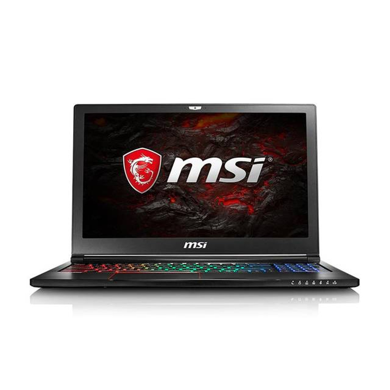 MSI GS63 STEALTH PRO-016 15.6 inch Intel Core i7-7700HQ 2.8GHz/ 16GB DDR4/ 1TB HDD + 256GB SSD/ GTX 1050TI/ USB3.0/ Windows 10 Ultrabook (Alumium Black)