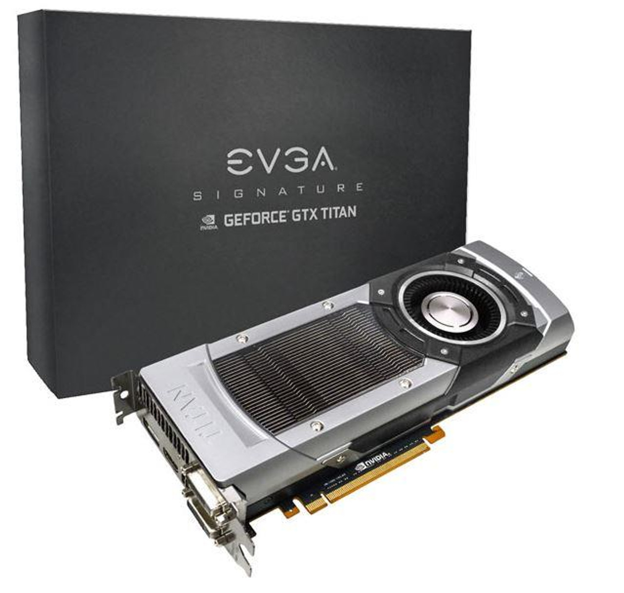 06G-P4-2793-KR - EVGA GeForce GTX Titan Superclocked Signature 6GB GDDR5  384-Bit PCI Express 3.0 x16 Dual DVI/ HDMI/ Display-Port Video Graphics Card