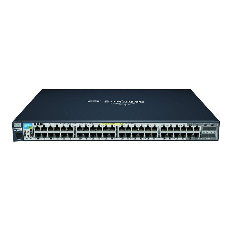 Part No:J9148A#ABA - HP ProCurve E2910al-48G-PoE Ethernet Switch 4 x SFP (mini-GBIC) Shared 48 x 10/100/1000Base-T LAN