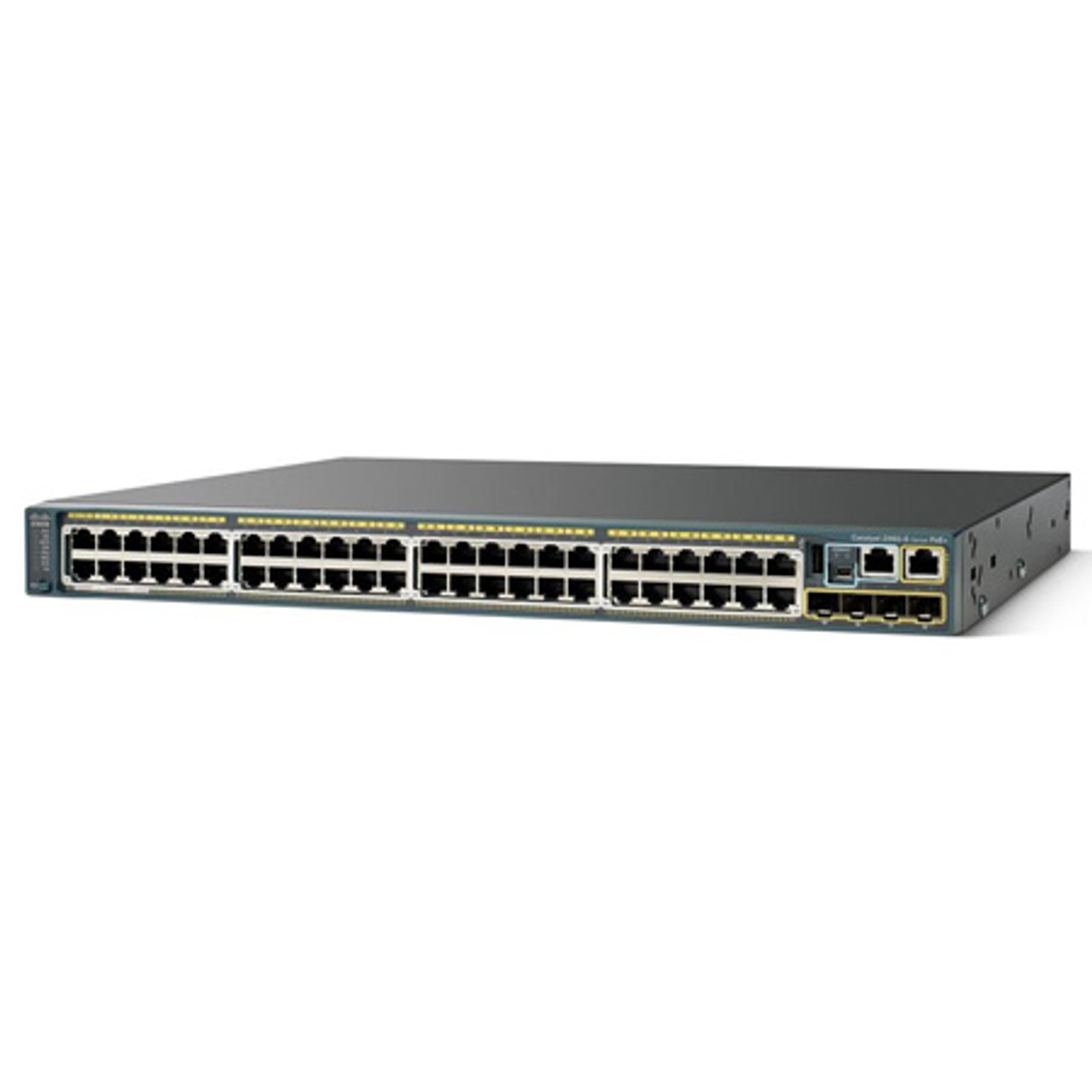 Cisco Catalyst WS-C2960S-48LPS-L Switch 48 Ports Managed Rack Mountable