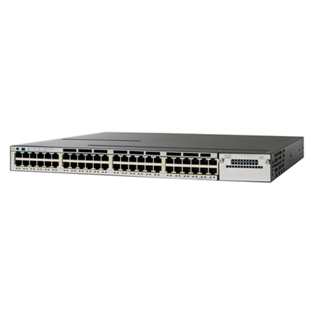 Cisco Catalyst 3750X-48T-L Switch 48 Ports Managed Rack Mountable