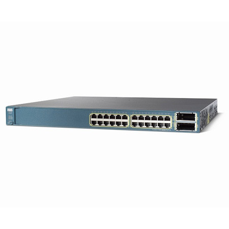 Cisco Catalyst 3560E-24TD SD Switch  24 Ports Managed Rack Mountable