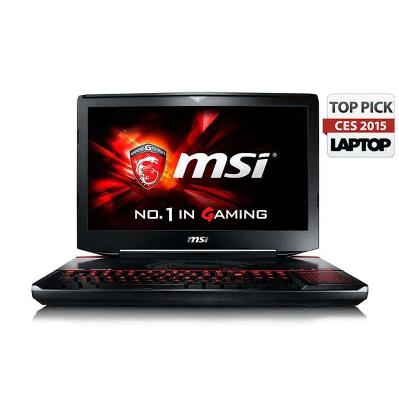 MSI GT80S TITAN SLI-274 18.4 inch Intel Core i7-6820HK 2.7GHz/ 16GB DDR4/  1TB HDD + 256GB PCI-E SSD/ DVD±RW/ GTX 980M SLI/ USB3.0/ Windows 10  Notebook