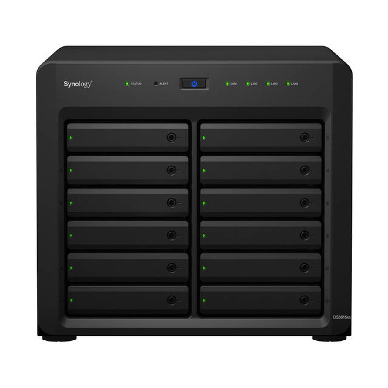 Synology DiskStation DS3615XS Premium Performance and Scalability 12-Bay Desktop NAS for Distributed Enterprises