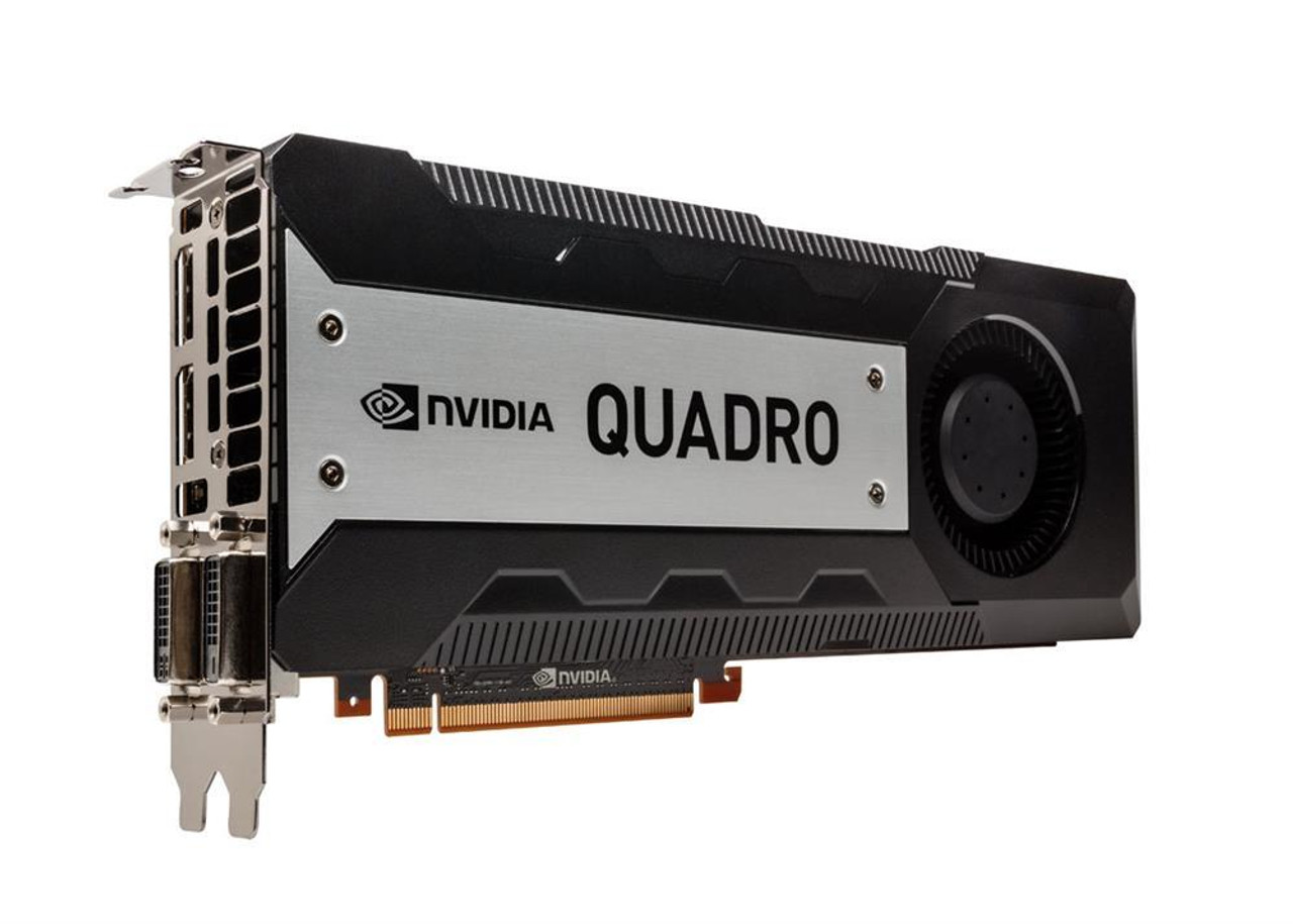 C2J81AV - HP Nvidia Quadro K6000 12GB GDDR5 PCI-Express 3.0 Dual Link DVI 3D Vision Video Graphics Card