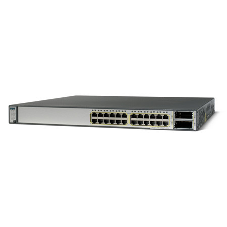 Cisco Catalyst 3750E-24PD-S Switch 24 Ports Managed Rack Mountable