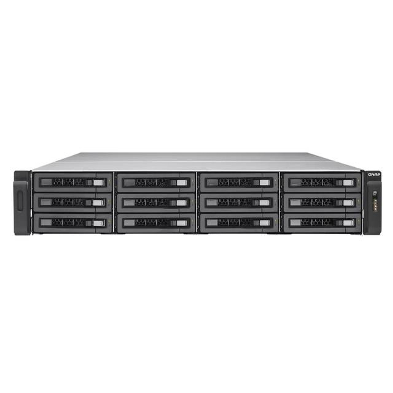 QNAP TS-EC1280U-E3-4GE-R2-US Intel Xeon E3-1246 v3 3.5GHz/ 4GB RAM/ 6GbE/ 12SATA3/ USB3.0/ 12-Bay 2U Rackmount NAS for Enterprise