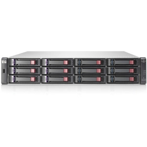 BK831A - HP StorageWorks P2000 G3 NAS Hard Drive Array RAID Supported 24 x Total Bays Gigabit Ethernet Network (RJ-45) 2U Rack-mountable