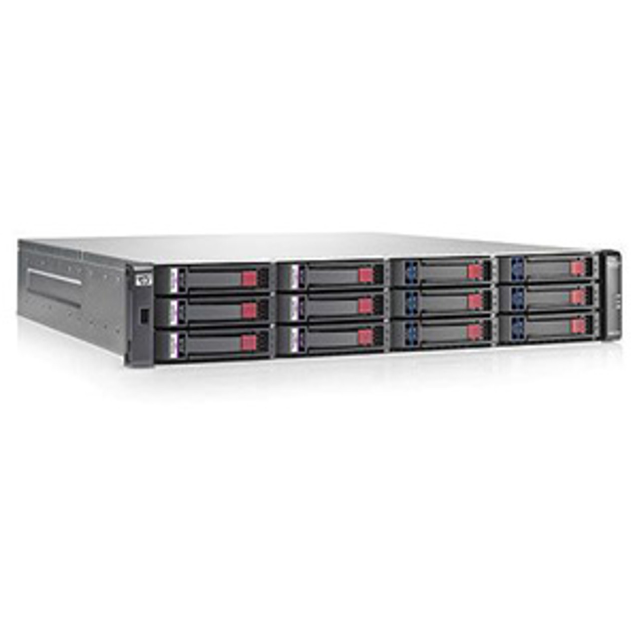 AJ955A - HP StorageWorks 2324fc G2 Hard Drive Array Fibre Channel Controller RAID Supported 24 x Total Bays Fast Ethernet Network (RJ-45) Fibre Channel 2U Rack-mountable